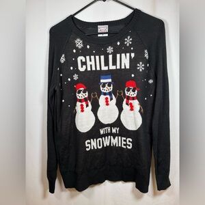 Ugly Sweater Chillin with my Snowmies Sweater size Medium